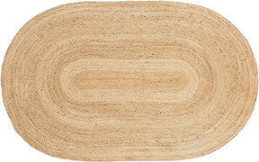 Braided Jute Reversible Round Indoor Outdoor Area Rug