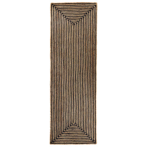 Braided Jute Reversible Round Indoor Outdoor Area Rug