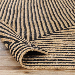 Braided Jute Reversible Round Indoor Outdoor Area Rug