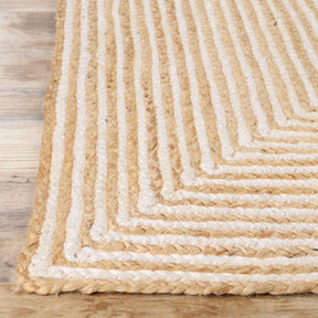 Braided Jute Reversible Round Indoor Outdoor Area Rug
