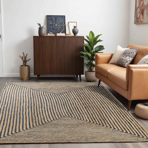 Braided Jute Reversible Round Indoor Outdoor Area Rug
