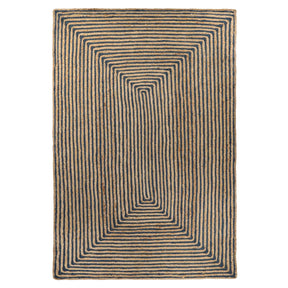 Braided Jute Reversible Round Indoor Outdoor Area Rug