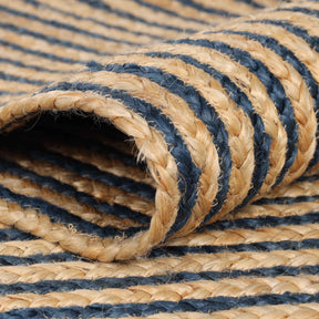 Braided Jute Reversible Round Indoor Outdoor Area Rug