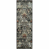 Braxton Floral Damask Area Rug