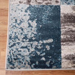 Brentwood Modern Patchwork Abstract Indoor Area Rugs or Runner Rug