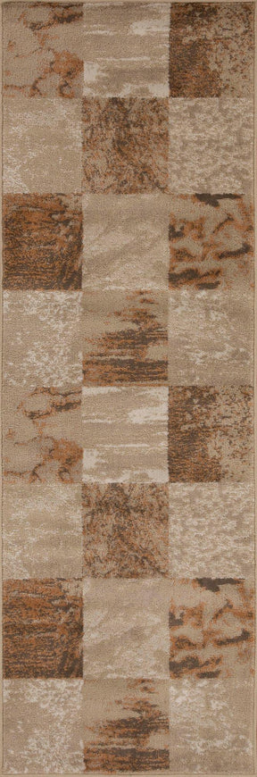 Brentwood Modern Patchwork Abstract Indoor Area Rugs or Runner Rug