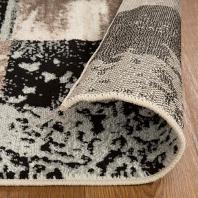Brentwood Modern Patchwork Abstract Indoor Area Rugs or Runner Rug