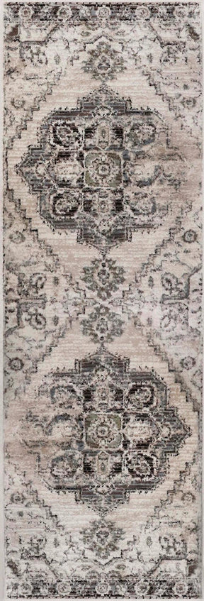 Brinton Vintage Oriental Medallion Indoor Area Rugs Or Runner Rug