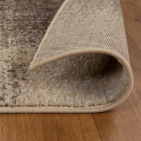 Bristol Distressed Abstract Damask Indoor Area Rug or Runner Rug