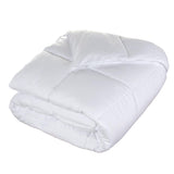 Brushed Microfiber Down Alternative Medium Weight Solid Comforter
