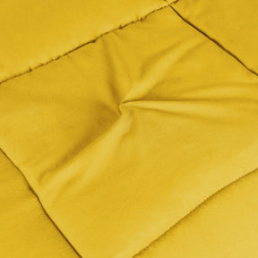 Brushed Microfiber Down Alternative Medium Weight Solid Comforter