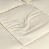 Brushed Microfiber Down Alternative Medium Weight Solid Comforter