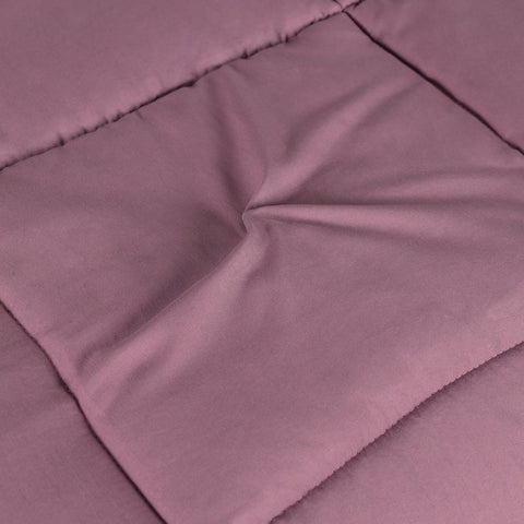 Brushed Microfiber Down Alternative Comforter Medium Weight Solid