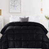 Brushed Microfiber Down Alternative Medium Weight Striped Comforter