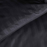 Brushed Microfiber Down Alternative Medium Weight Striped Comforter