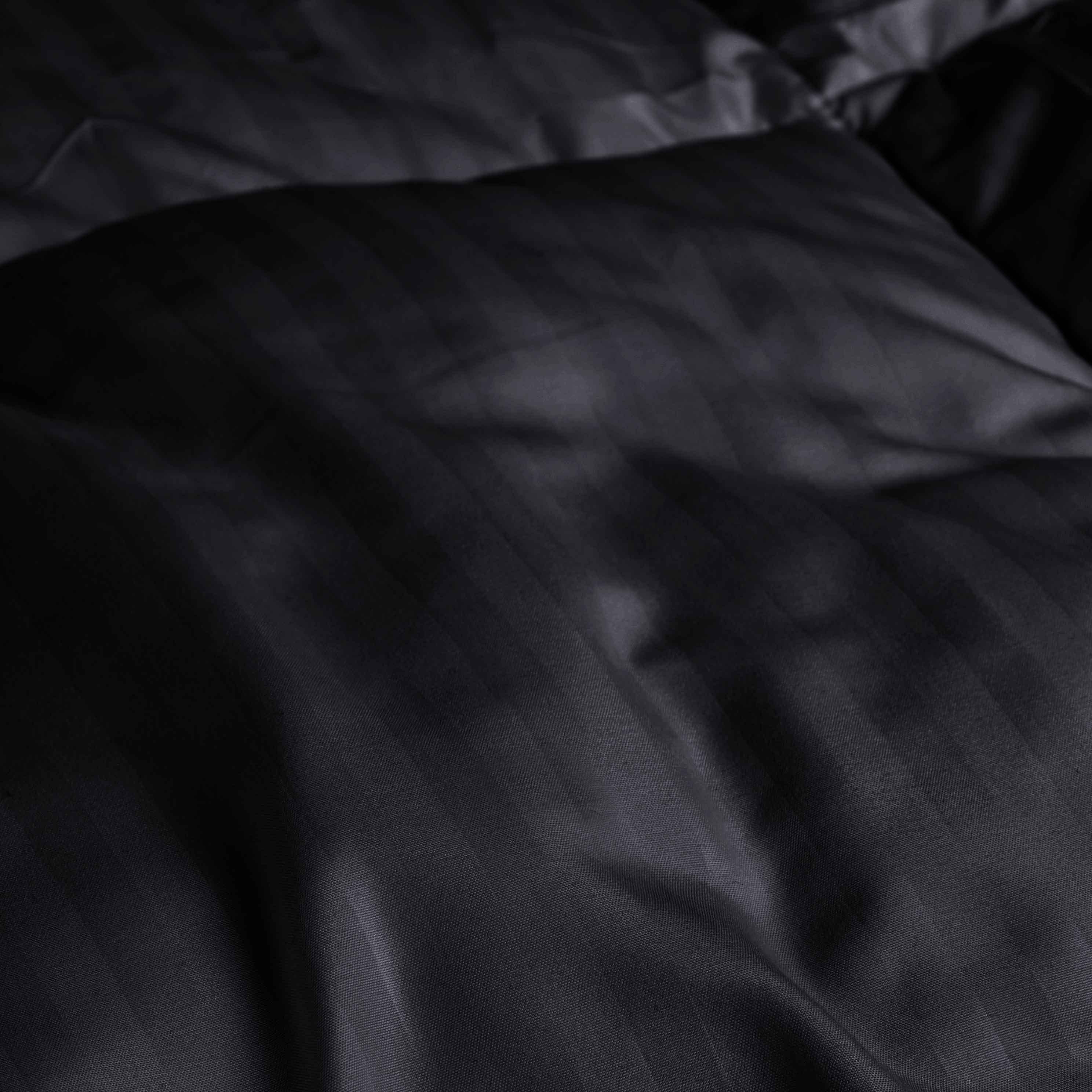 Brushed Microfiber Down Alternative Medium Weight Striped Comforter