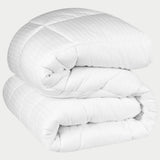 Brushed Microfiber Down Alternative Medium Weight Striped Comforter