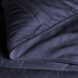 Brushed Microfiber Down Alternative Medium Weight Striped Comforter