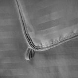 Brushed Microfiber Down Alternative Medium Weight Striped Comforter