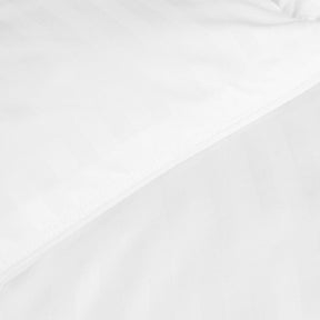 Brushed Microfiber Down Alternative Medium Weight Striped Comforter