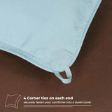 Brushed Microfiber Reversible Down Alternative Comforter