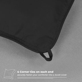 Brushed Microfiber Reversible Down Alternative Comforter