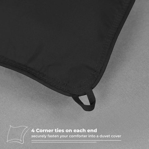 Brushed Microfiber Down Alternative Comforter Reversible