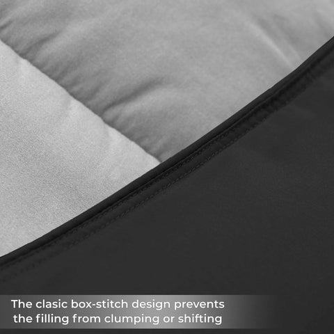 Brushed Microfiber Down Alternative Comforter Reversible