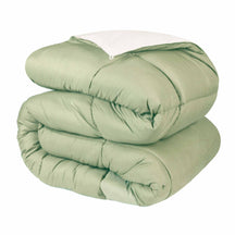 Brushed Microfiber Reversible Down Alternative Comforter