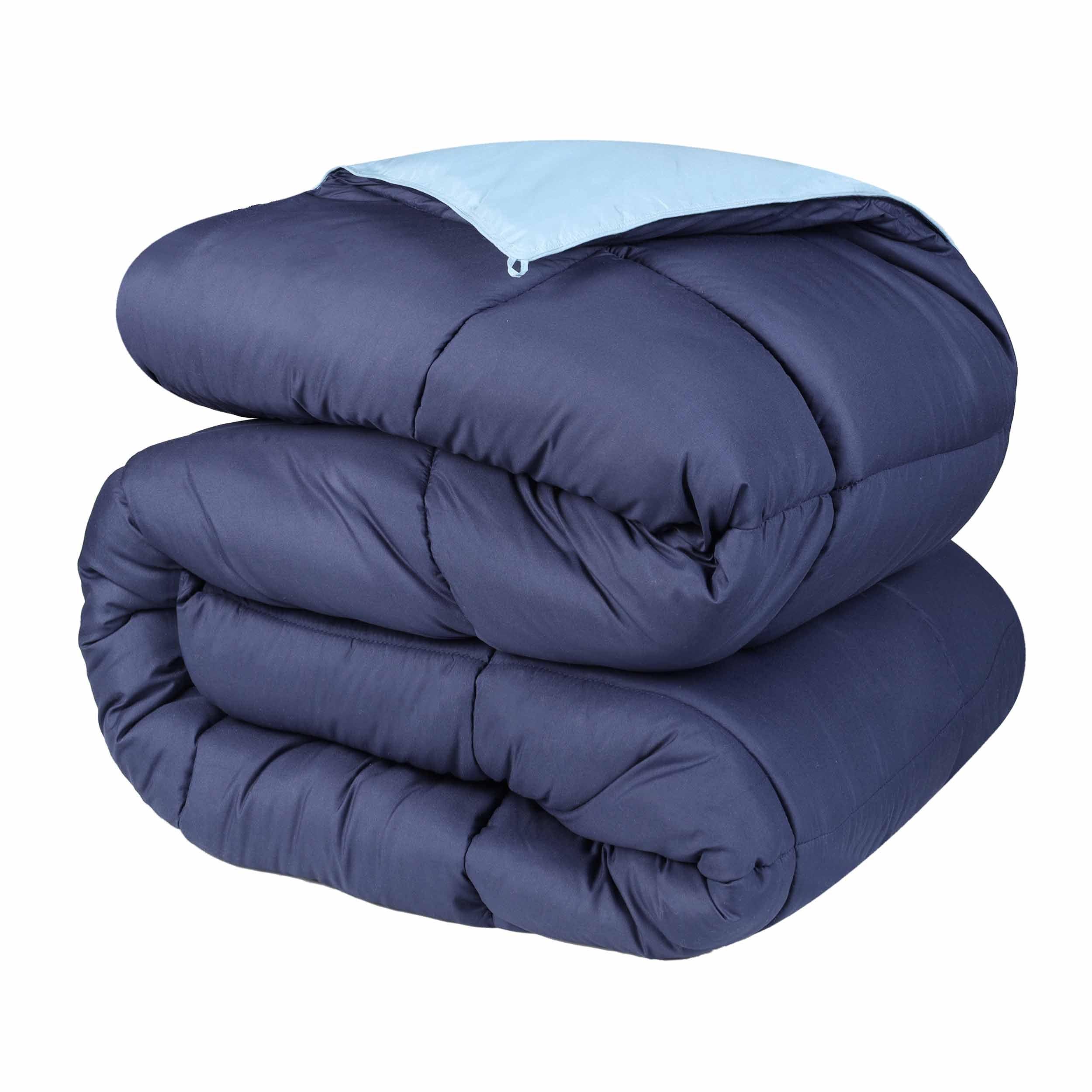Brushed Microfiber Reversible Down Alternative Comforter