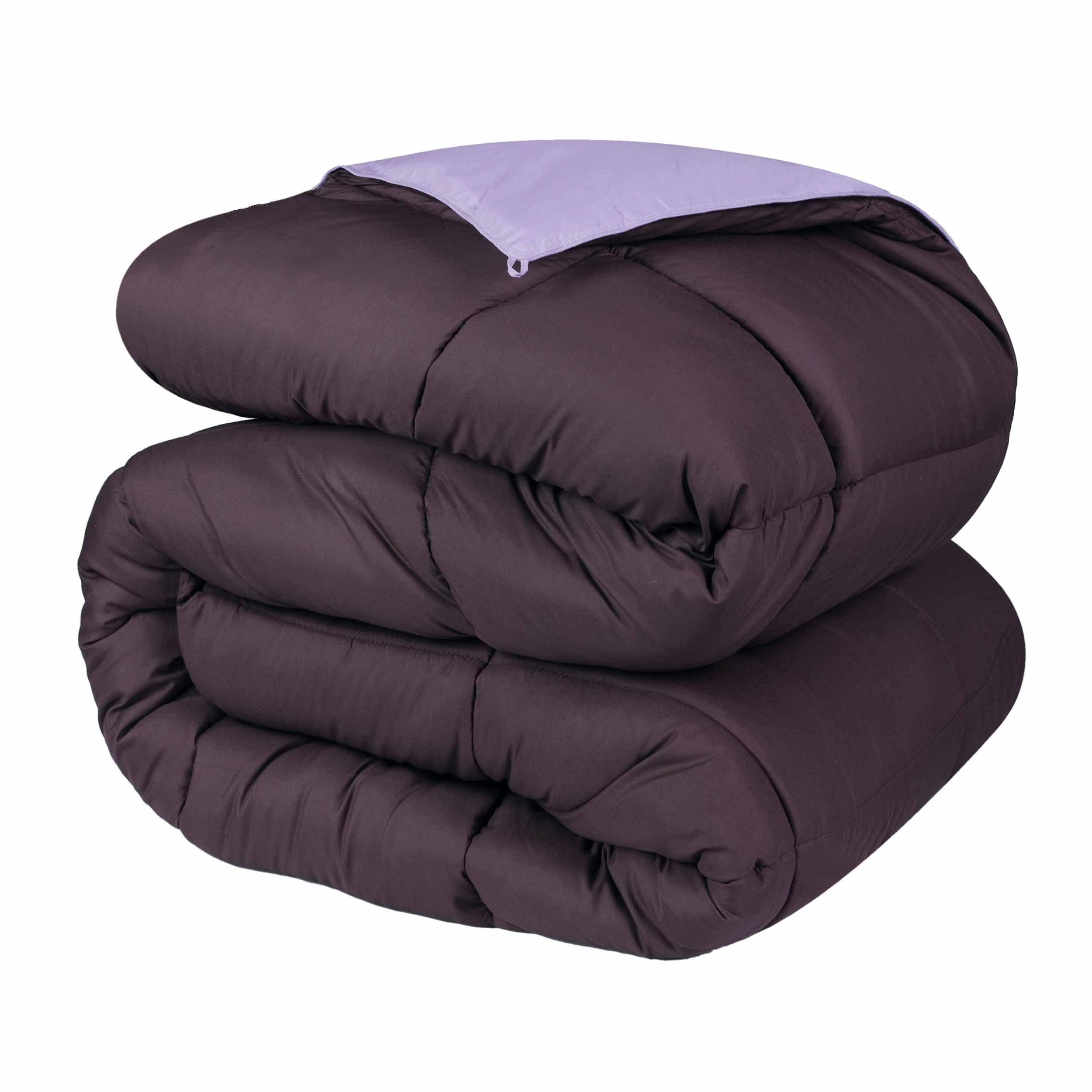 Brushed Microfiber Reversible Down Alternative Comforter