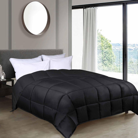 Brushed Microfiber Down Alternative Comforter Reversible