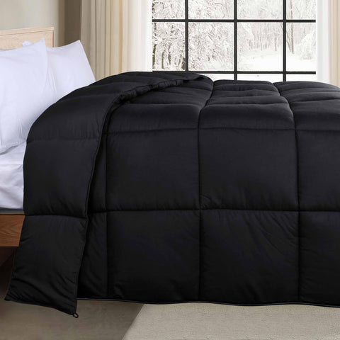 Brushed Microfiber Down Alternative Comforter Reversible
