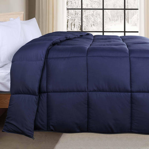 Brushed Microfiber Down Alternative Comforter Reversible