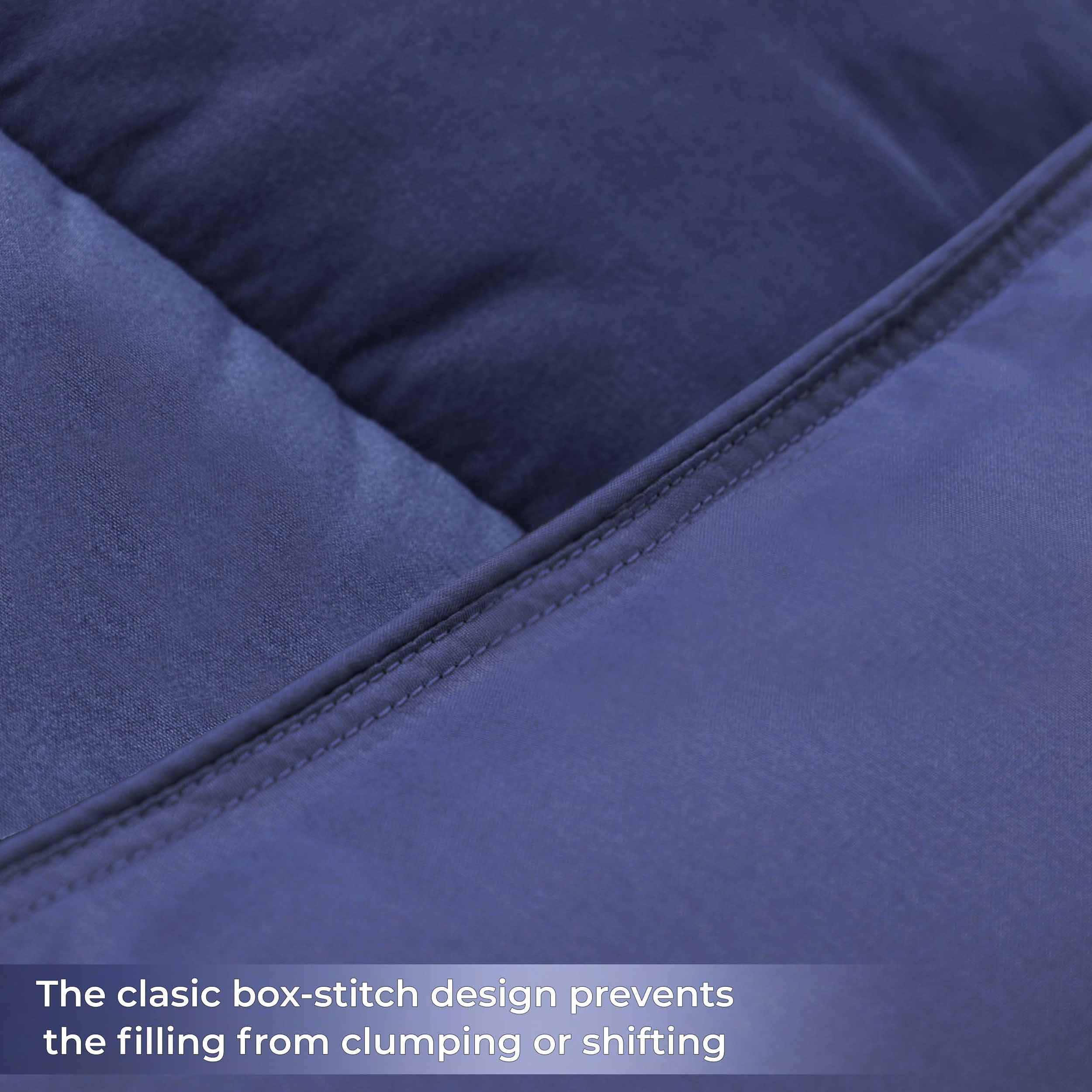 Brushed Microfiber Reversible Down Alternative Comforter