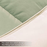 Brushed Microfiber Reversible Down Alternative Comforter