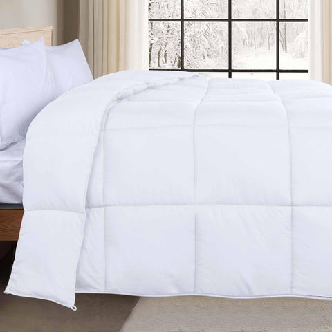 Brushed Microfiber Down Alternative Comforter Reversible