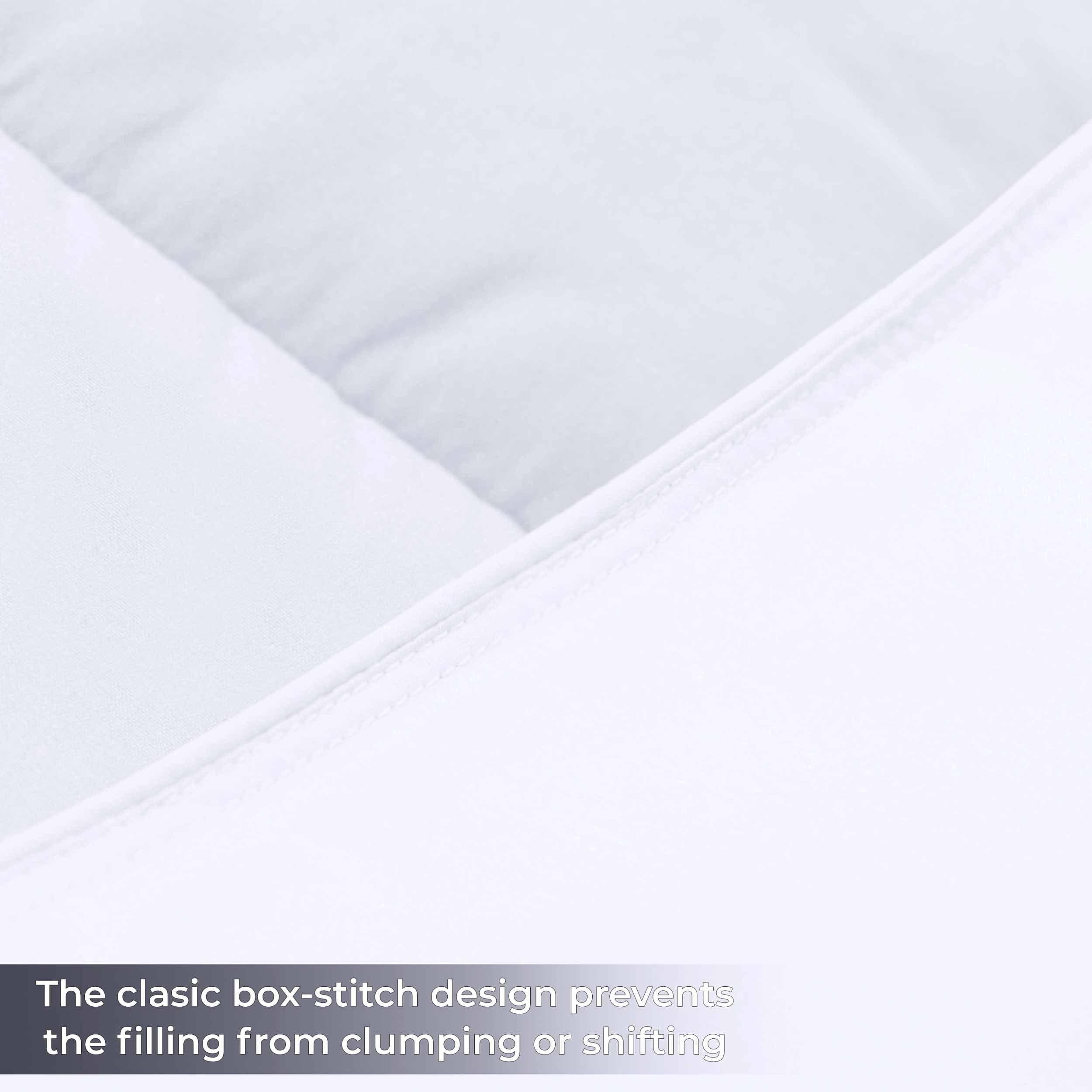 Brushed Microfiber Reversible Down Alternative Comforter