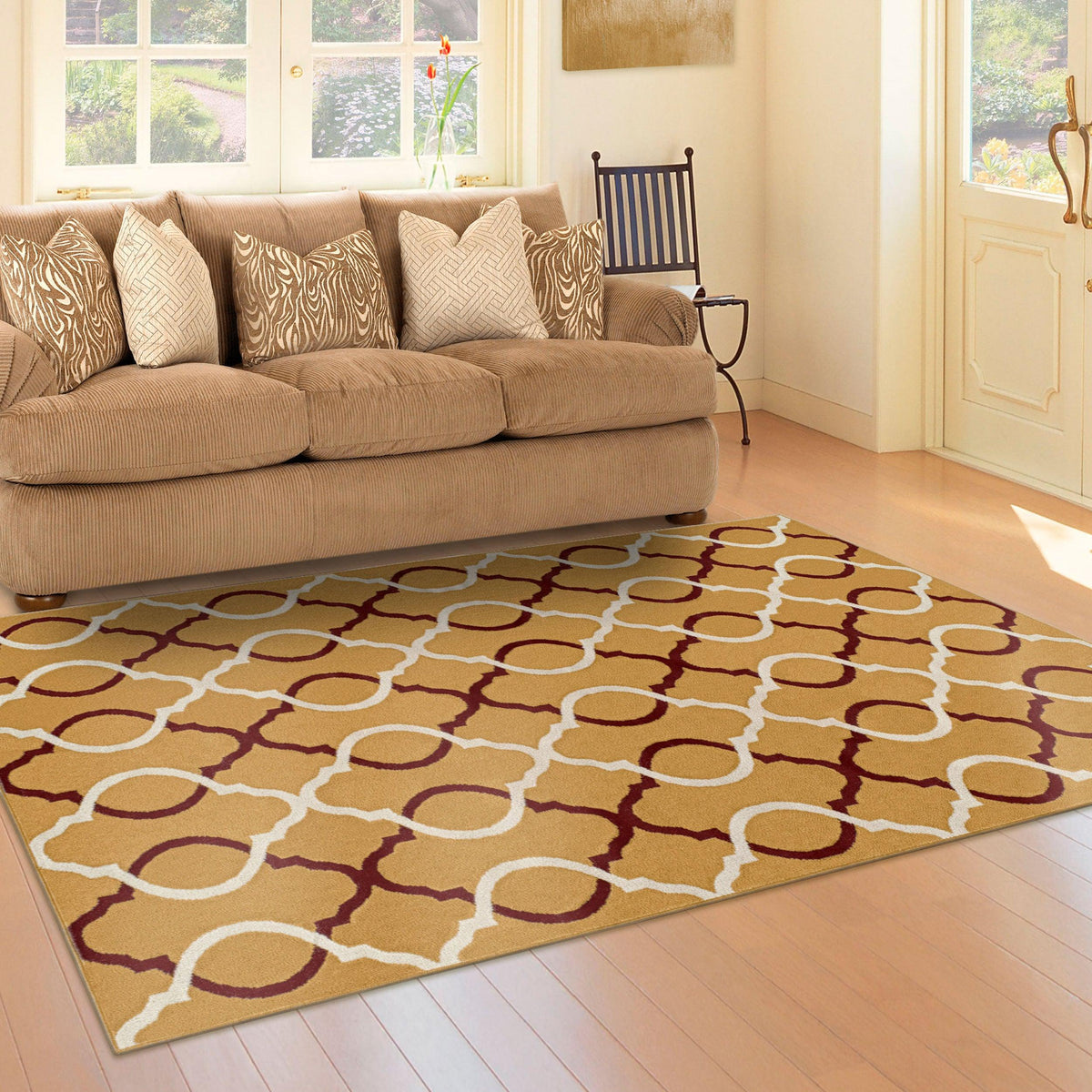 Cadena Moroccan Trellis Contemporary Area Rug