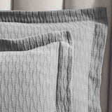 Lightweight Cotton Bedspread Sets 3-Piece Calvert Diamond Matelassé Jacquard