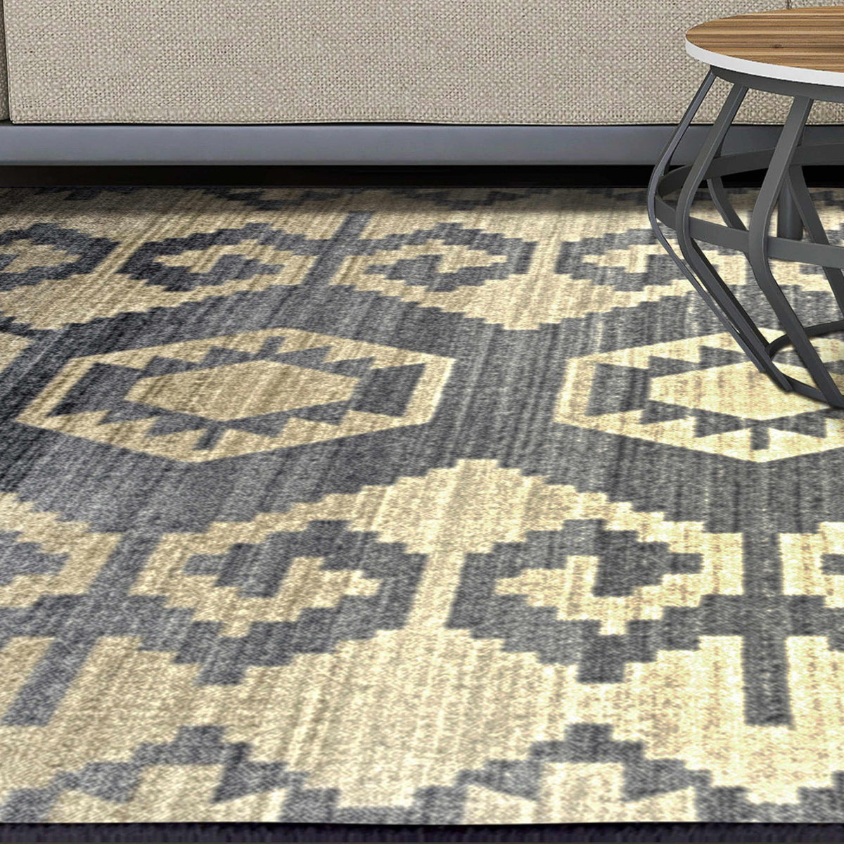 Catori Geometric Ikat Indoor Large Area Rugs Or Runner Rug