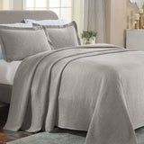 Lightweight Cotton Bedspread Sets 3-Piece Celtic Circle Jacquard Matelassé