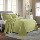 Lightweight Cotton Bedspread Sets 3-Piece Celtic Circle Jacquard Matelassé