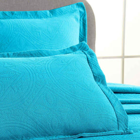 Celtic Circle Cotton Jacquard Matelasse Bedspread Set