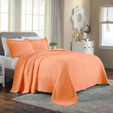 Lightweight Cotton Bedspread Sets 3-Piece Celtic Circle Jacquard Matelassé