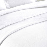 Lightweight Cotton Bedspread Sets 3-Piece Celtic Circle Jacquard Matelassé
