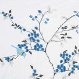 100% Cotton Cherry Garden Embroidered Duvet Cover Set