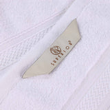 Chevron Zero Twist Solid and Jacquard Soft Cotton Bath Sheet Set of 2