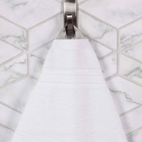 Chevron Zero Twist Solid and Jacquard Soft Cotton Bath Sheet Set of 2