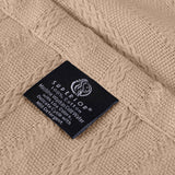100% Cotton Woven Blanket – Clara Jacquard - All-Season Comfort